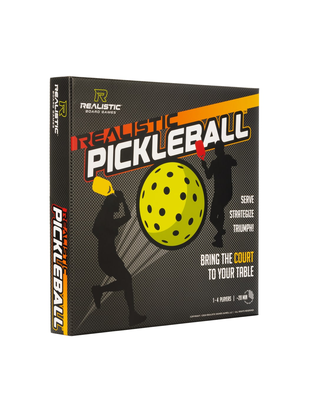 Realistic Pickleball Board Game